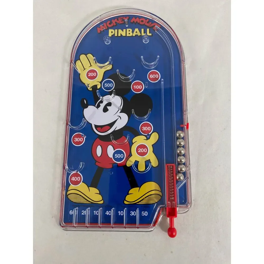 Schylling Walt Disney Mickey Mouse Pinball Retro Collection NWOT